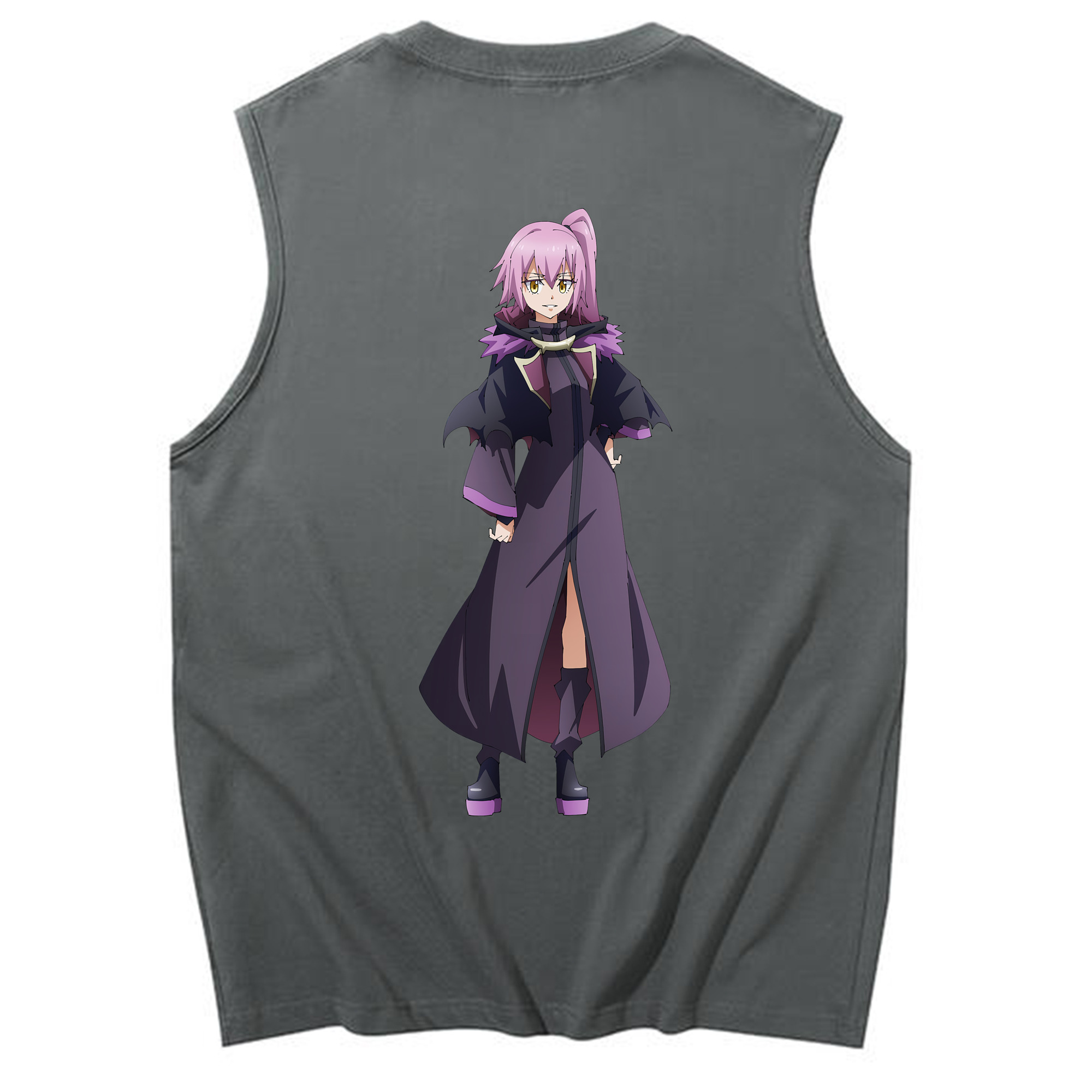 （画像用） 転スラ Regarding Reincarnated to Slime コットン100％タンクトップ（背面プリント）